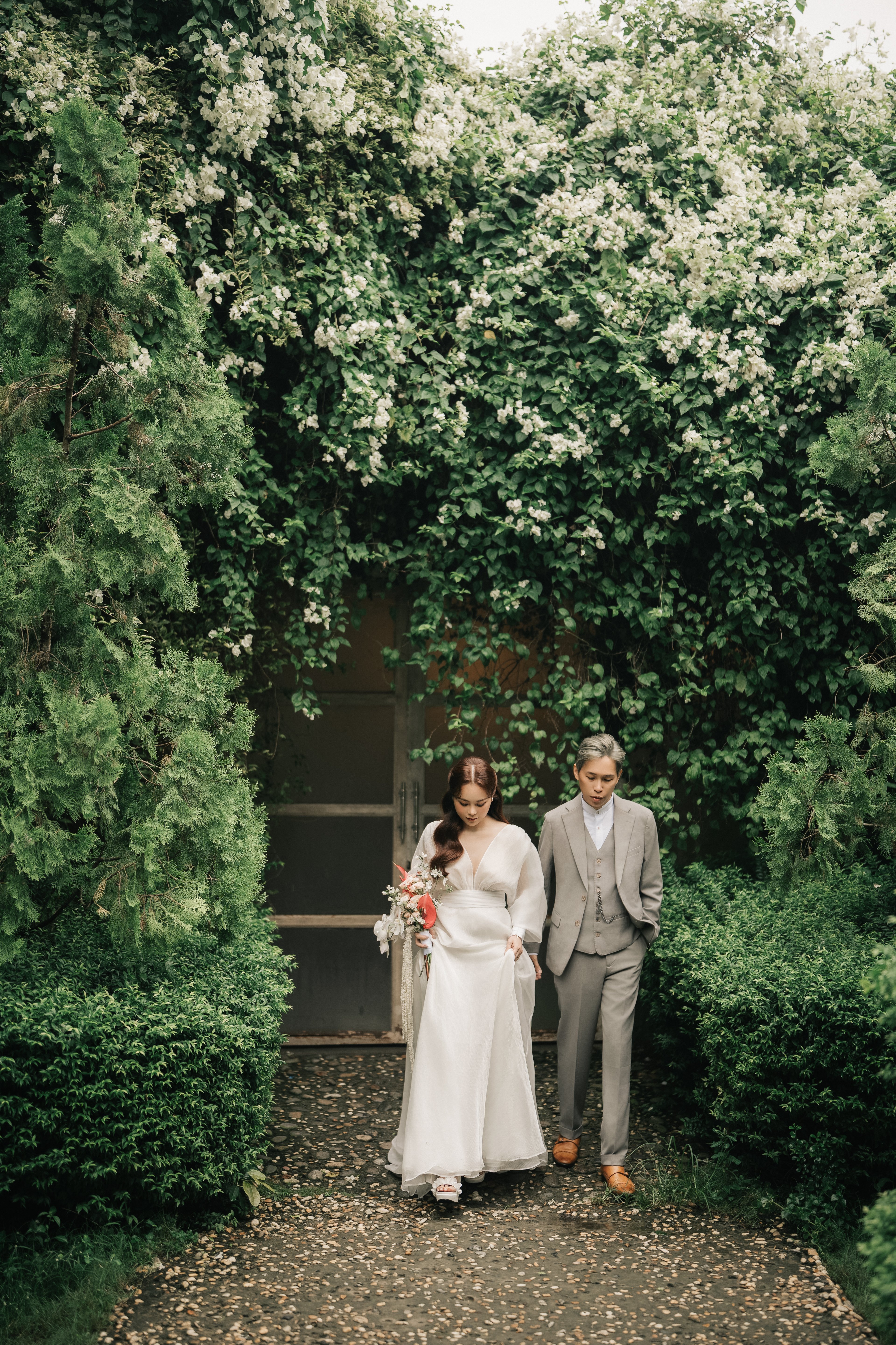 Pre-wedding at the Jardin garden — Pre-wedding, photo 11, Khuất Quang Huy