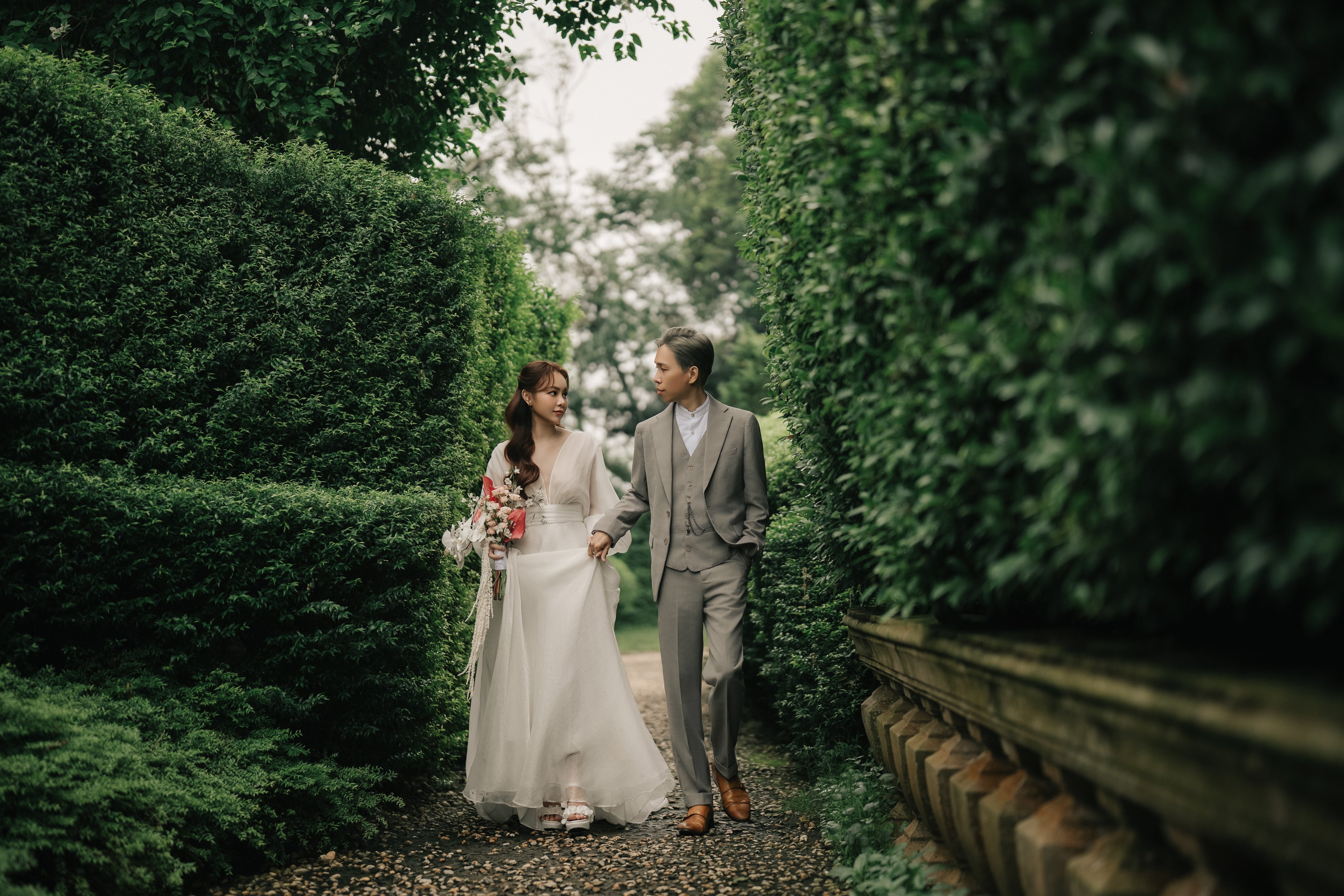 Pre-wedding at the Jardin garden — Pre-wedding, photo 29, Khuất Quang Huy