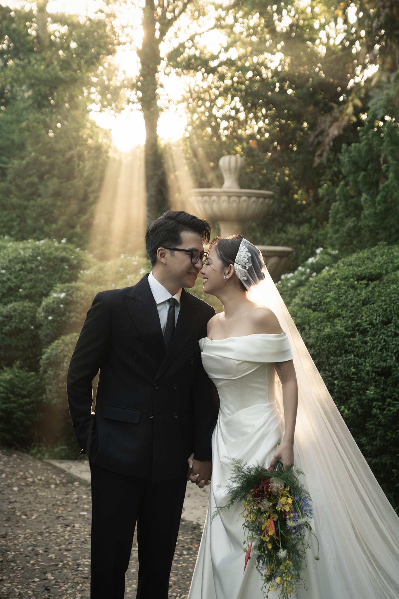 Pre-wedding in garden sunlight — Pre-wedding, photo 8, Khuất Quang Huy