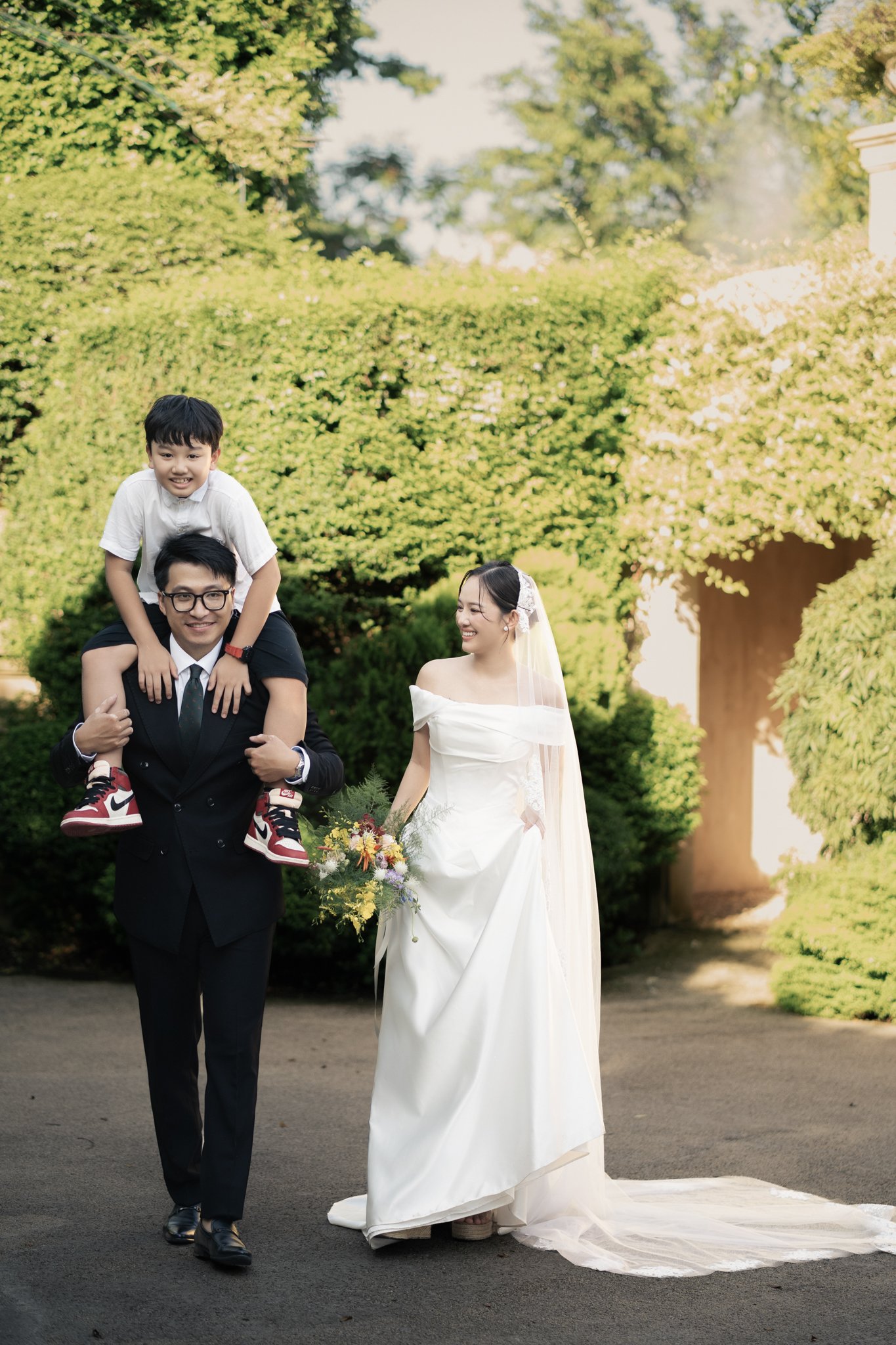 Pre-wedding in garden sunlight — Pre-wedding, photo 50, Khuất Quang Huy