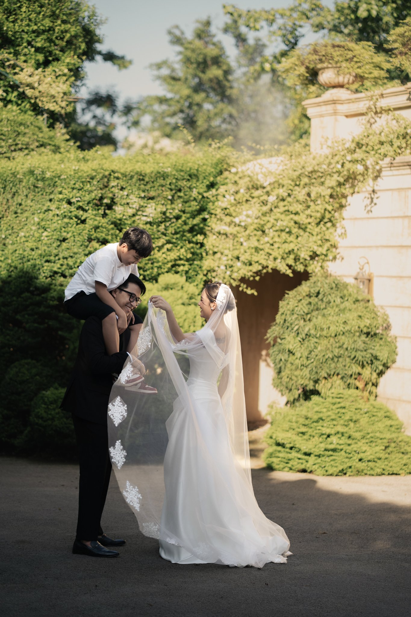 Pre-wedding in garden sunlight — Pre-wedding, photo 54, Khuất Quang Huy