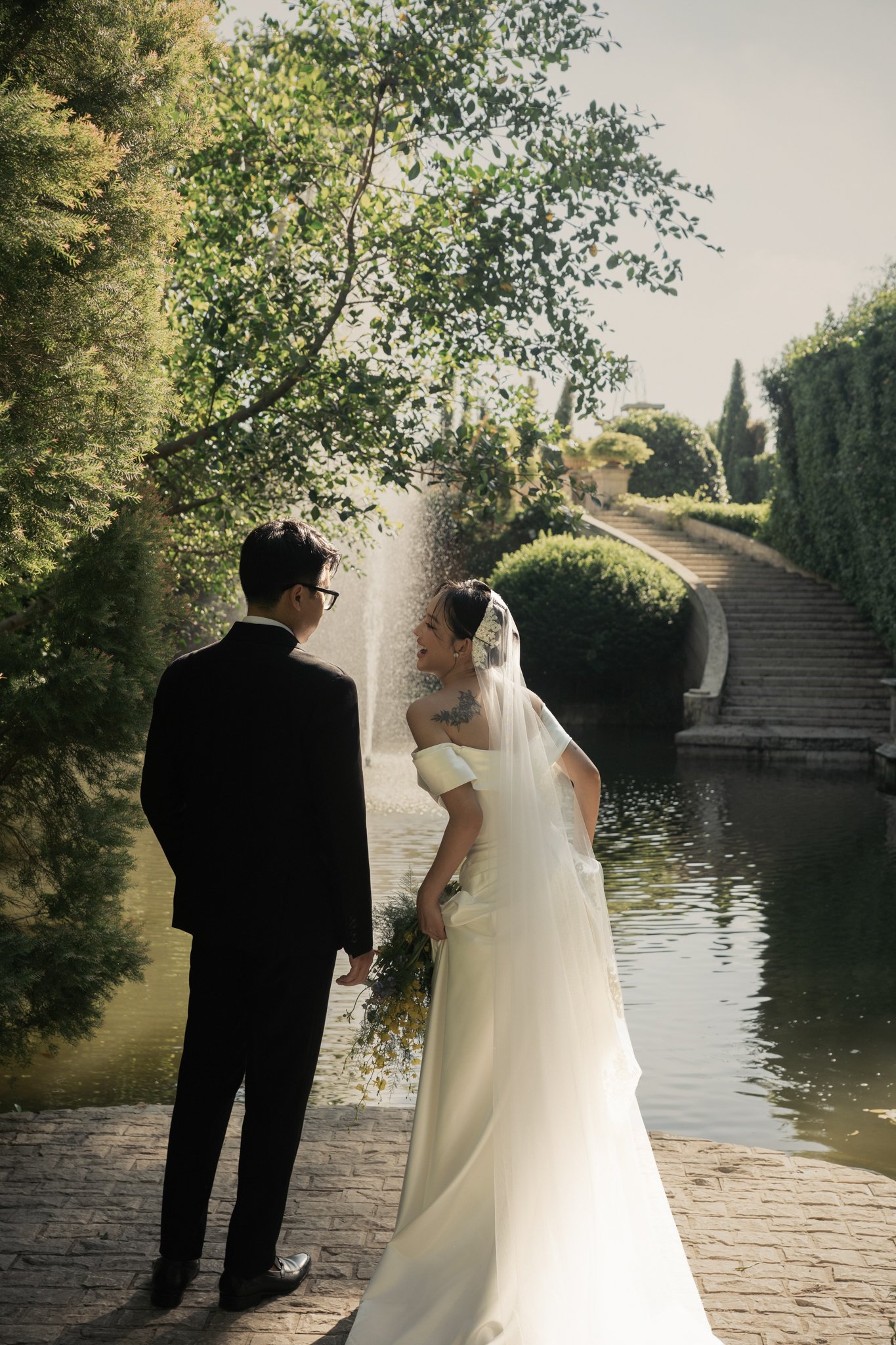 Pre-wedding in garden sunlight — Pre-wedding, photo 68, Khuất Quang Huy