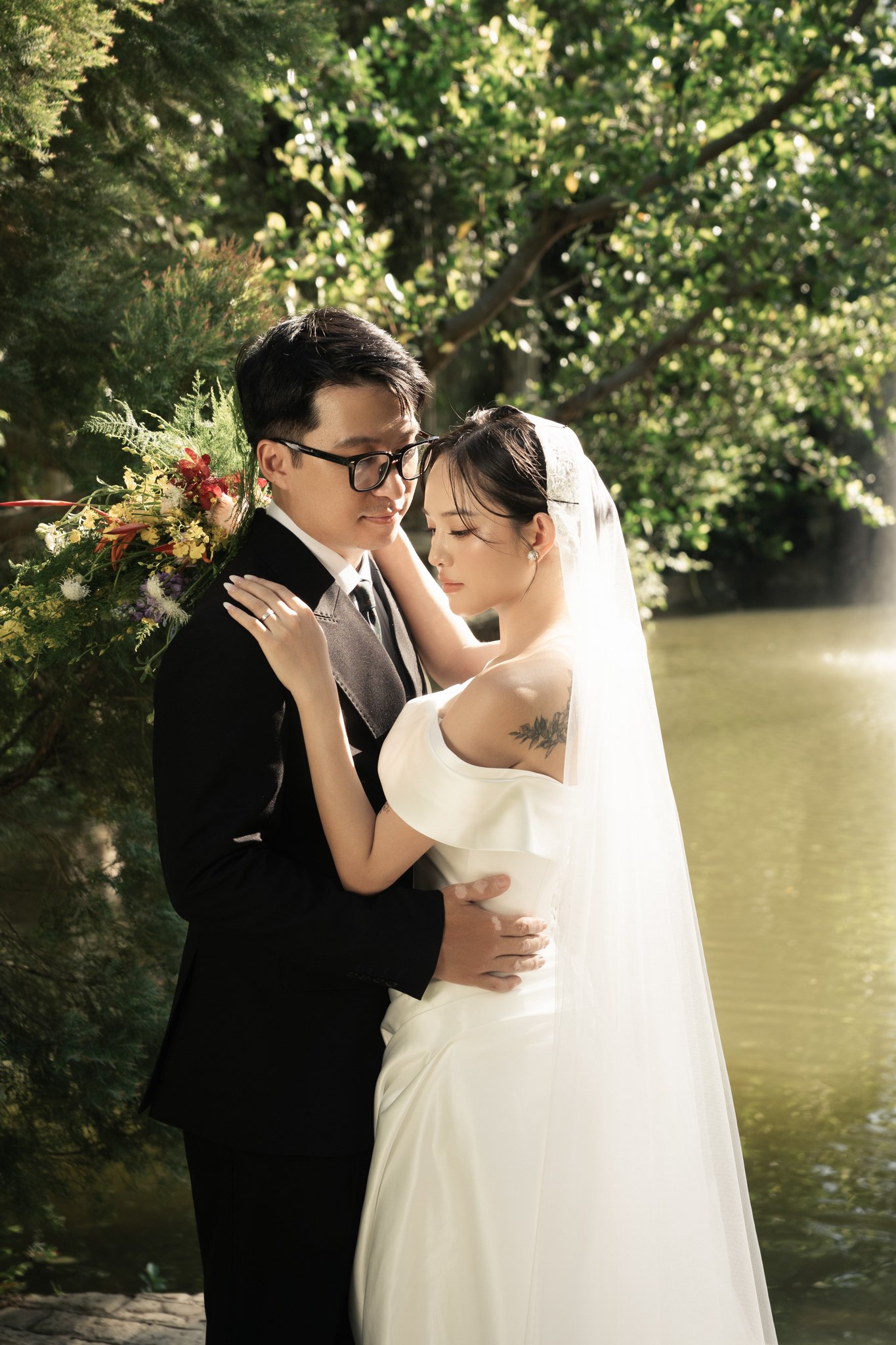 Pre-wedding in garden sunlight — Pre-wedding, photo 70, Khuất Quang Huy