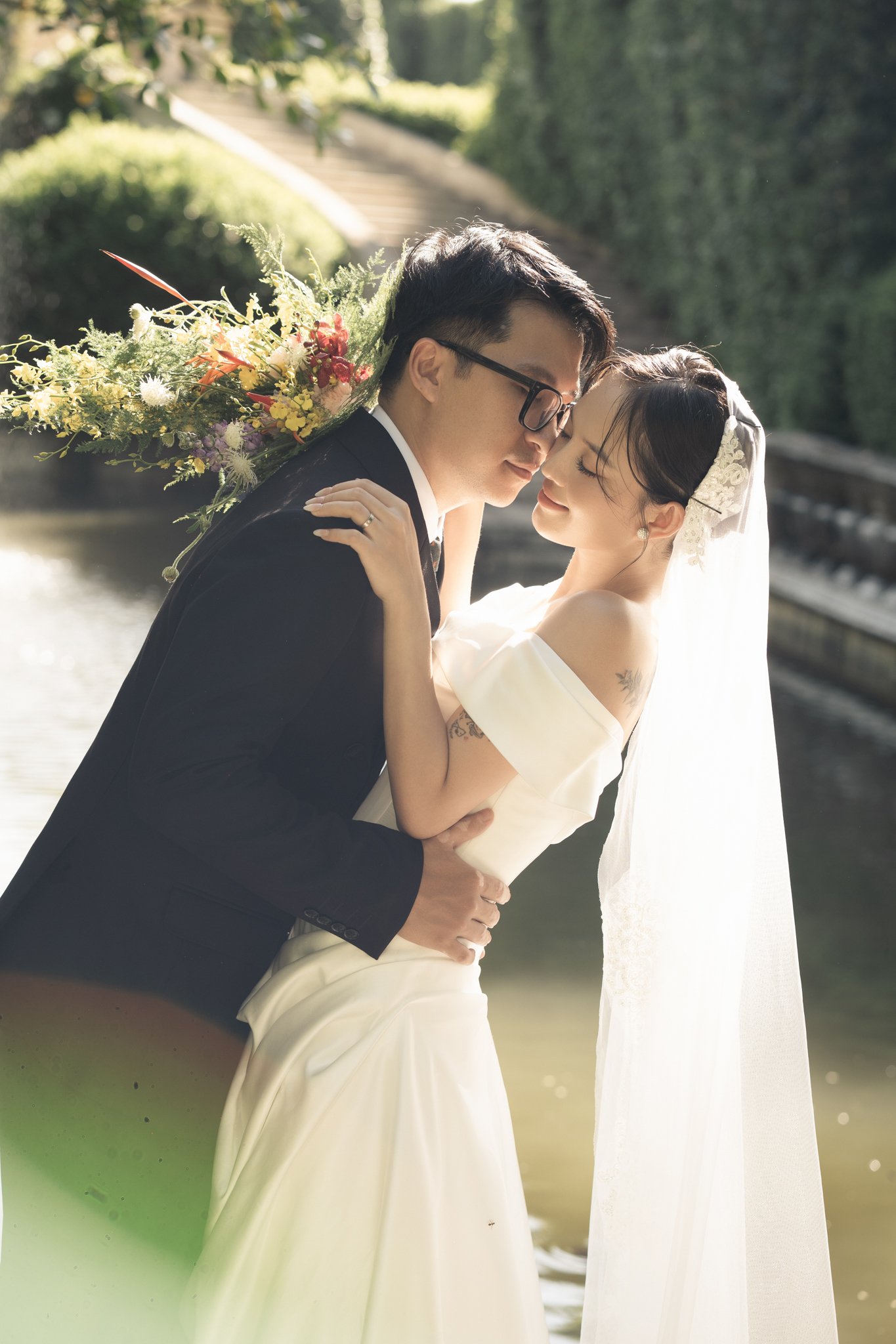 Pre-wedding in garden sunlight — Pre-wedding, photo 74, Khuất Quang Huy