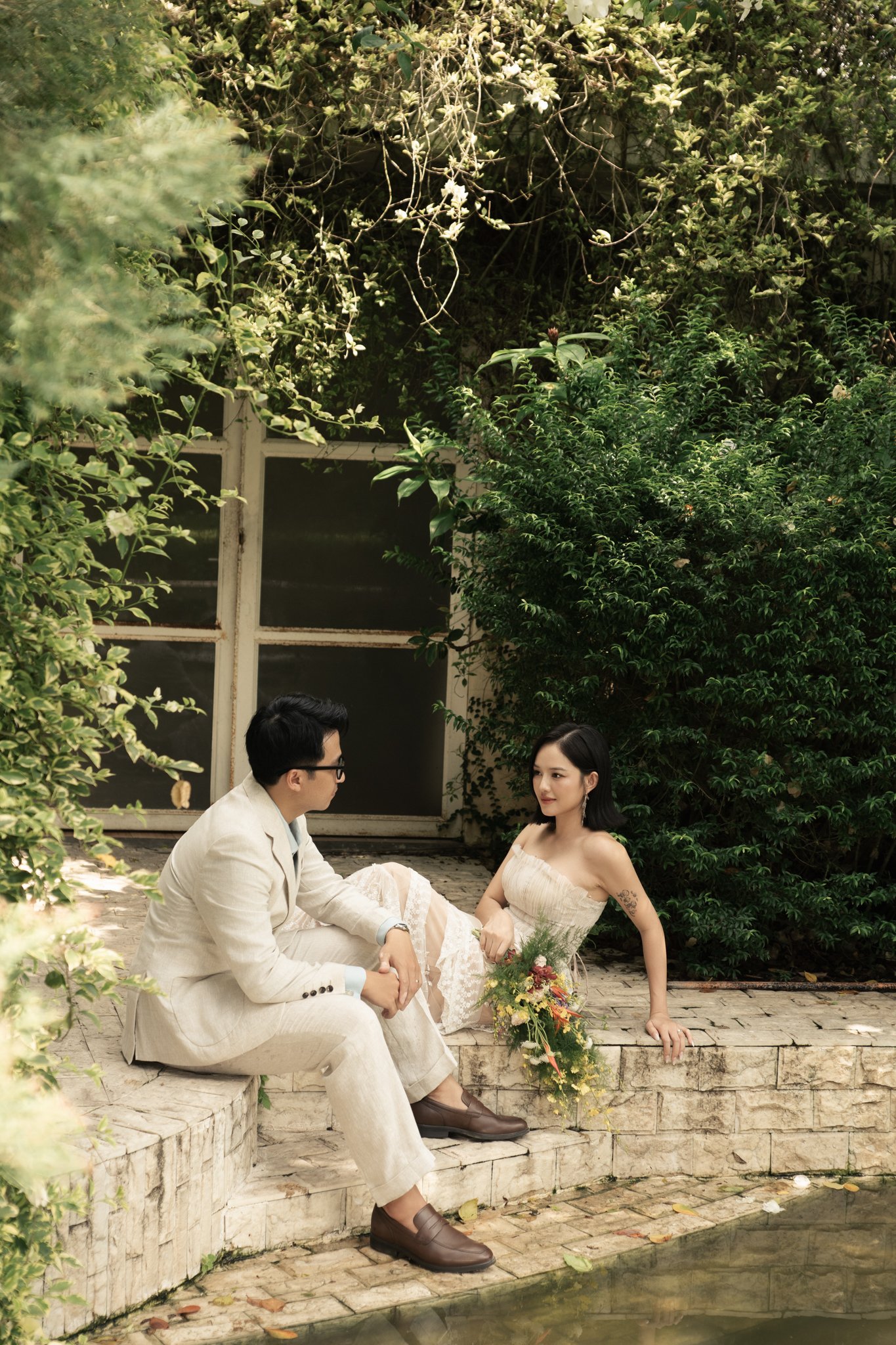Pre-wedding in garden sunlight — Pre-wedding, photo 85, Khuất Quang Huy