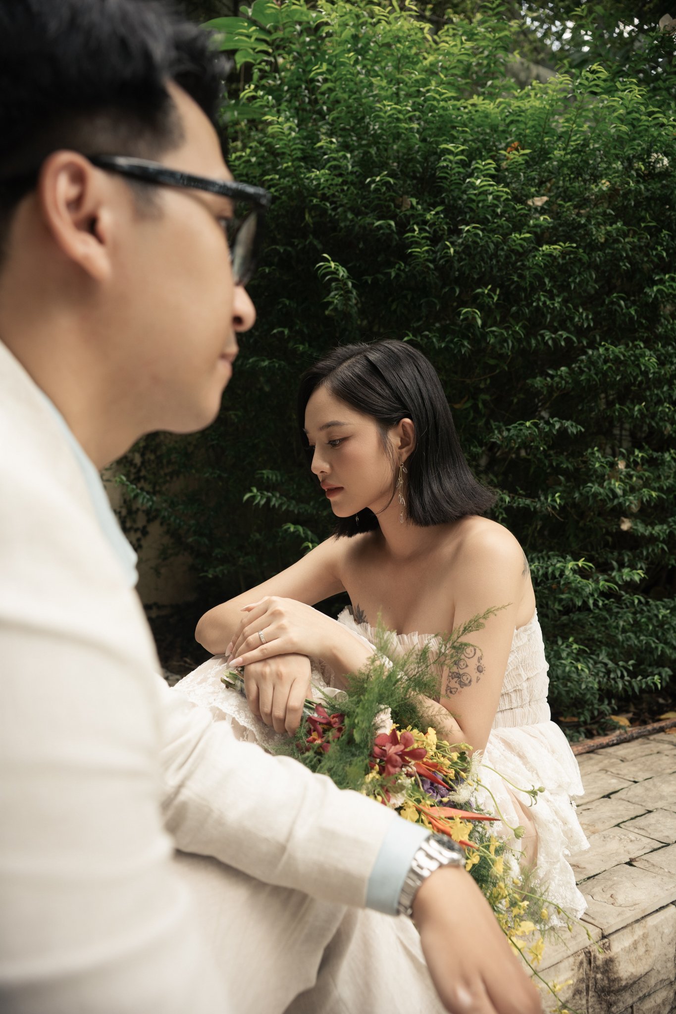 Pre-wedding in garden sunlight — Pre-wedding, photo 87, Khuất Quang Huy