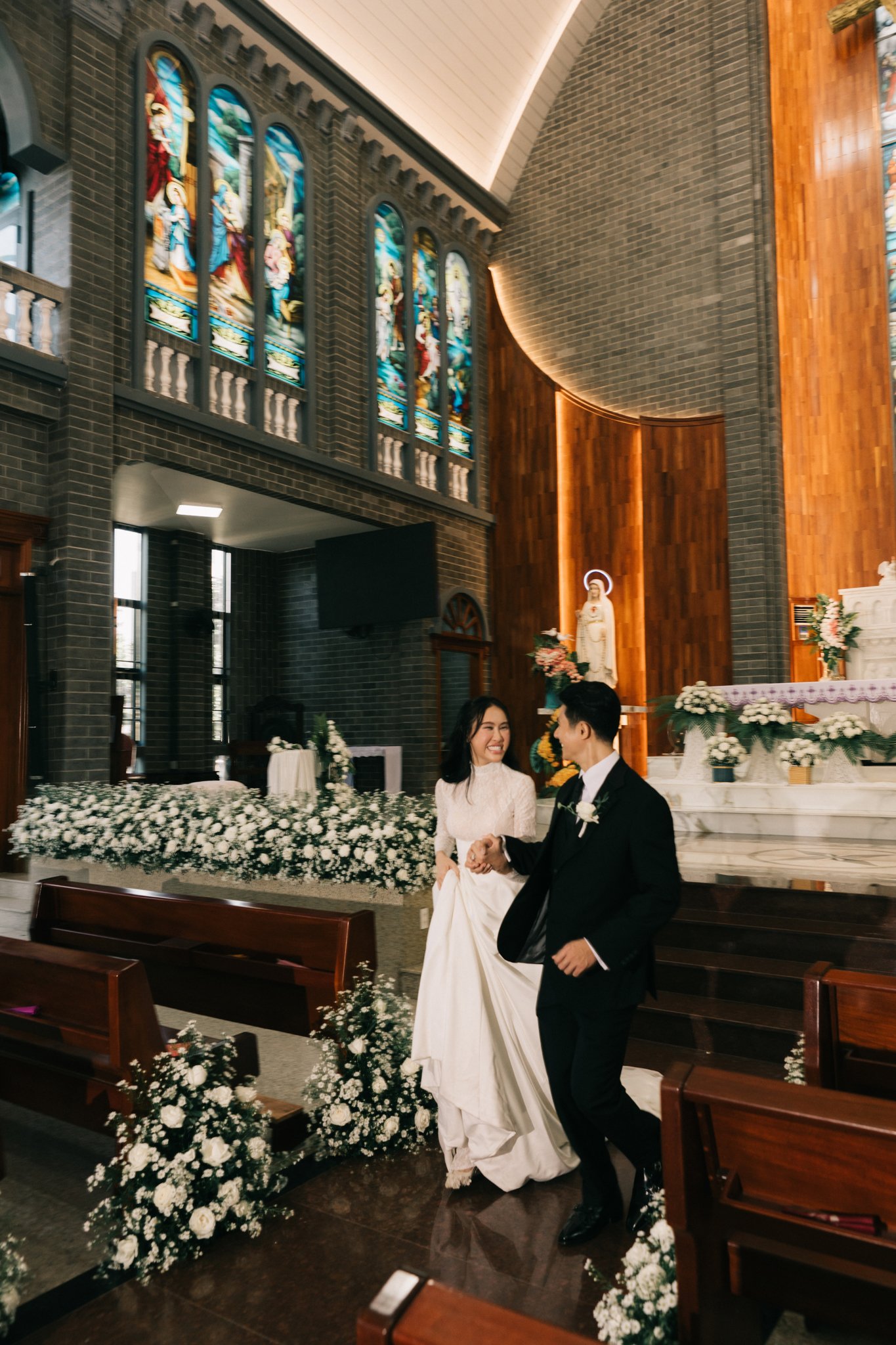 A church wedding — Wedding day documentary, photo 9, Khuất Quang Huy