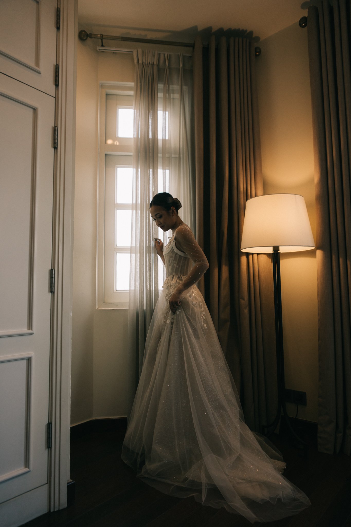 A garden wedding with sunflowers — Wedding day documentary, photo 37, Khuất Quang Huy