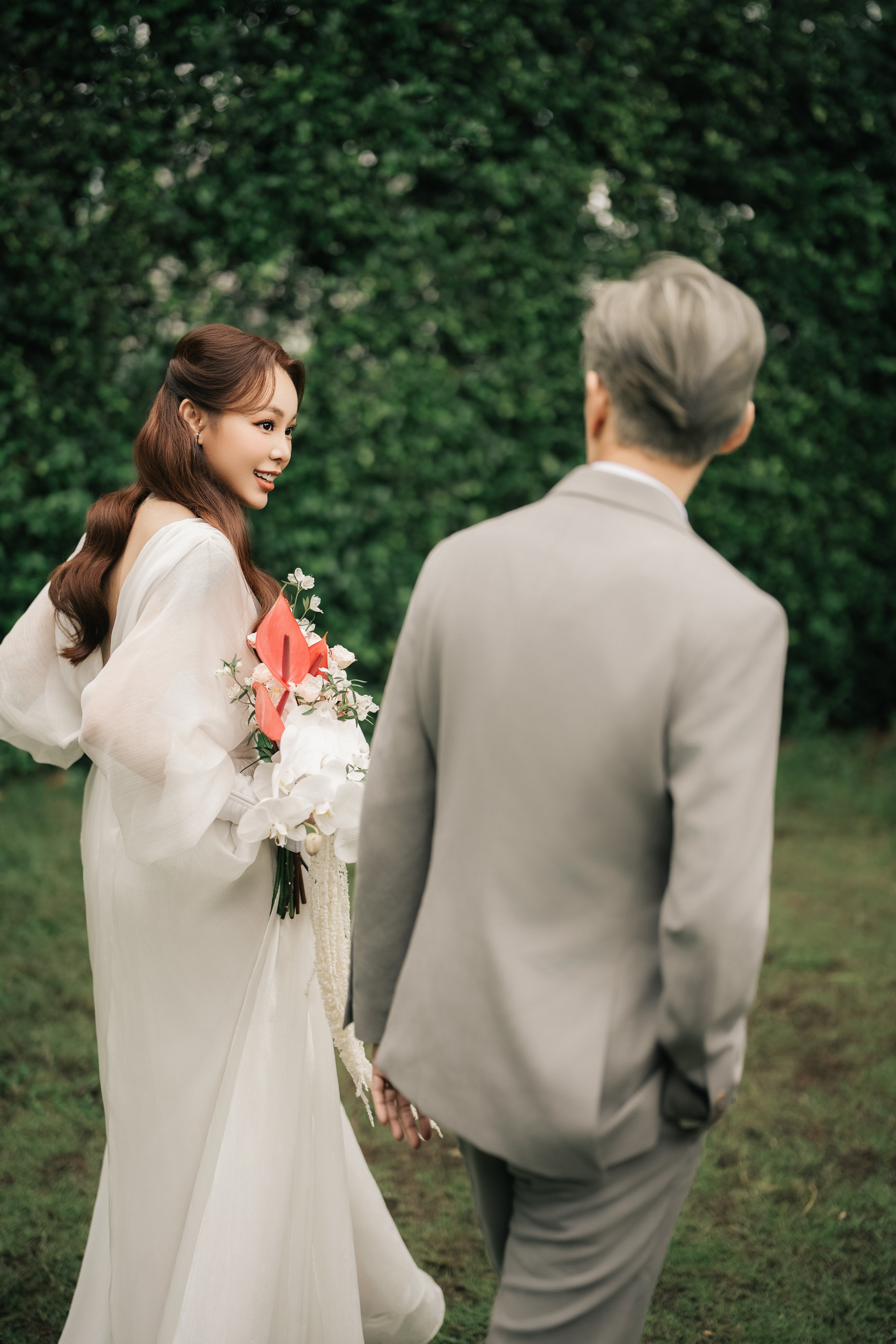 Pre-wedding at the Jardin garden — Pre-wedding, photo 7, Khuất Quang Huy