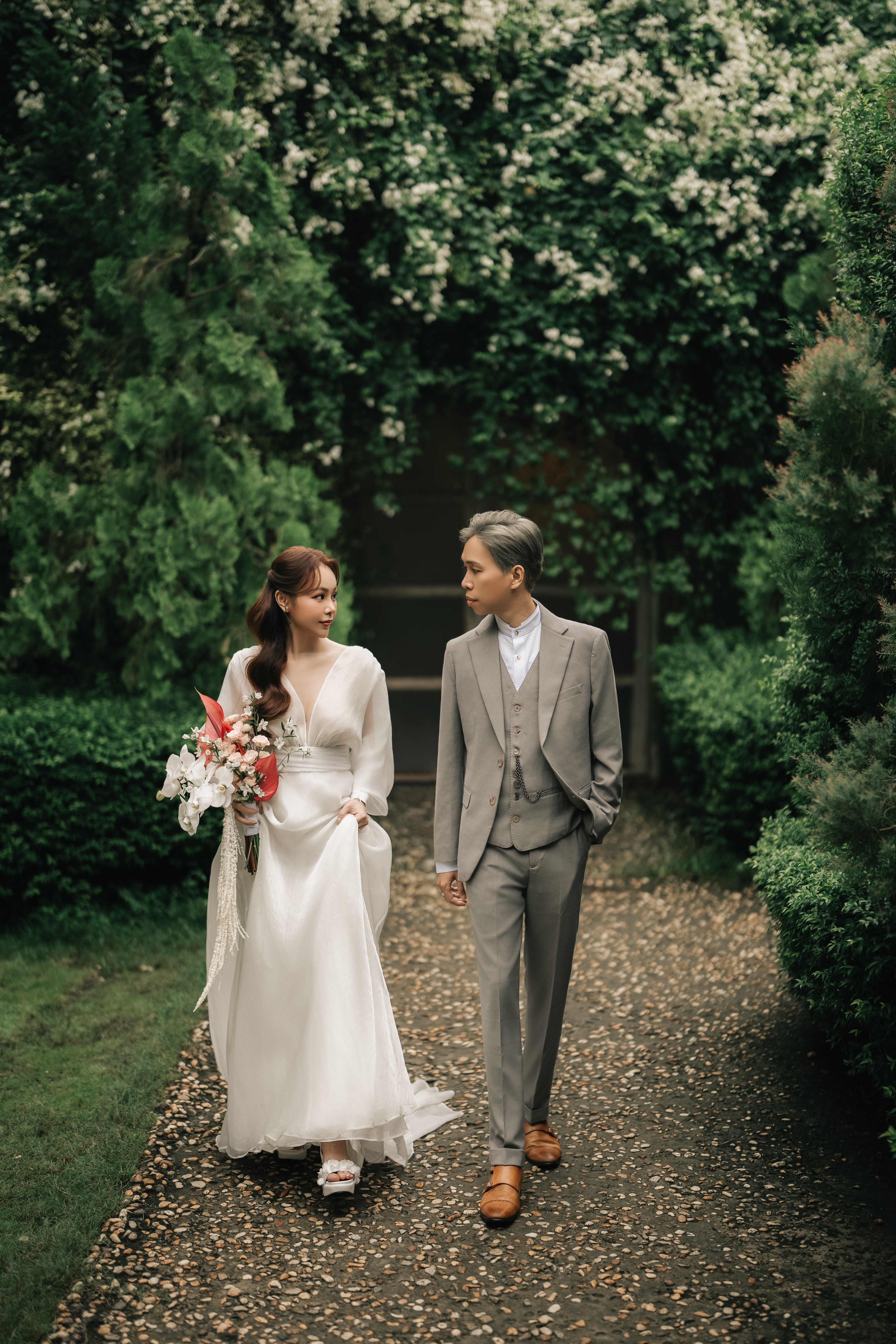 Pre-wedding at the Jardin garden — Pre-wedding, photo 12, Khuất Quang Huy