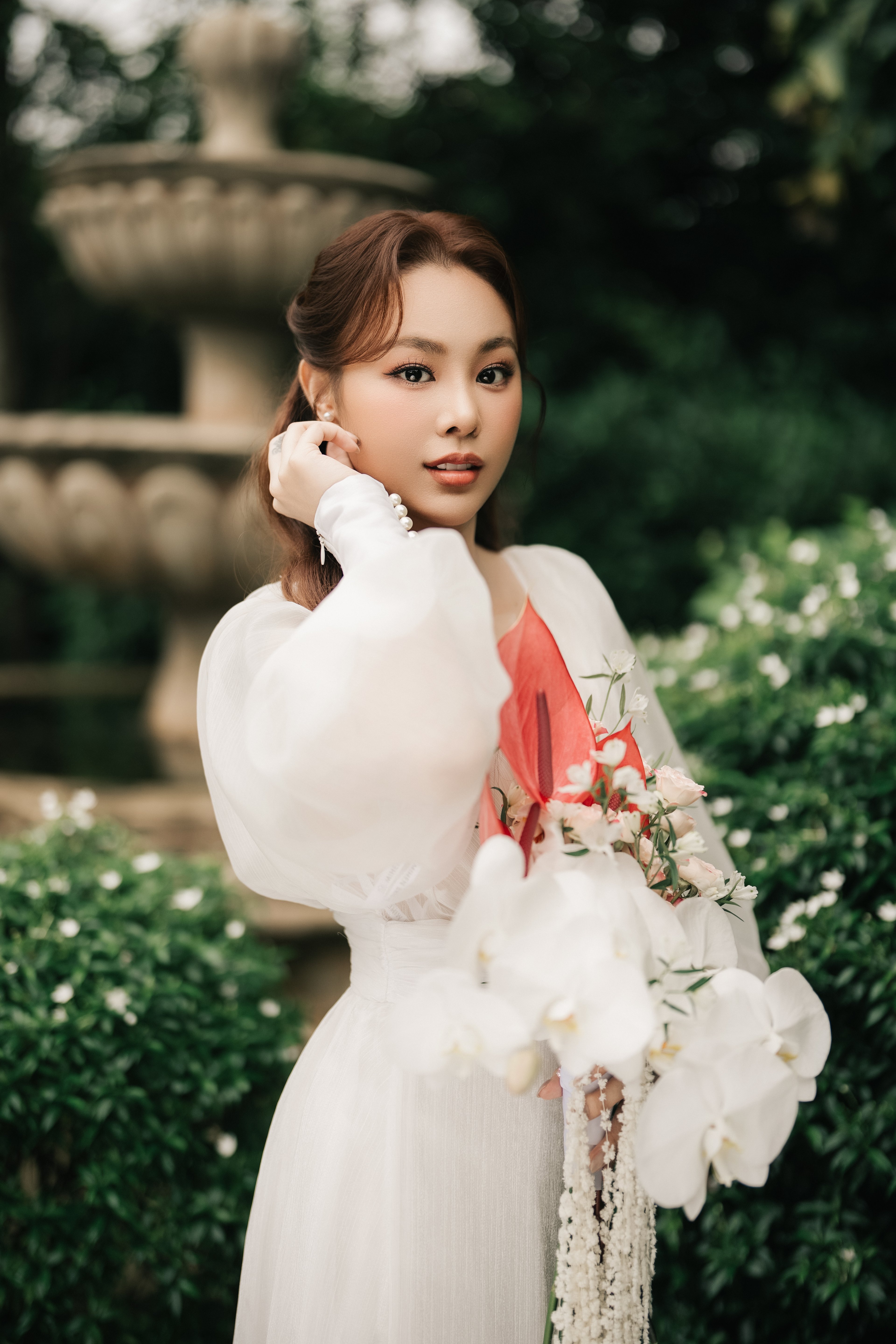 Pre-wedding at the Jardin garden — Pre-wedding, photo 17, Khuất Quang Huy