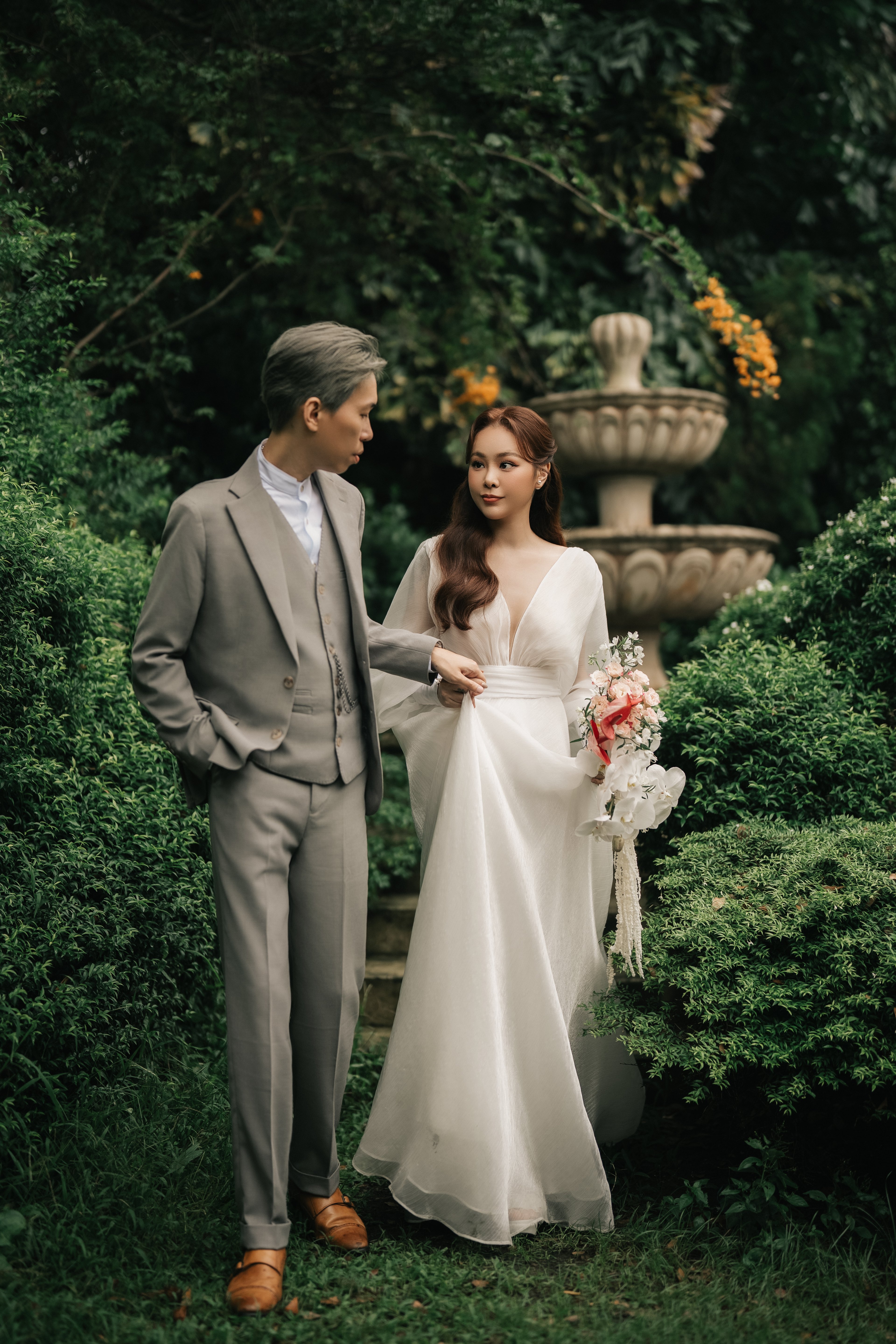 Pre-wedding at the Jardin garden — Pre-wedding, photo 25, Khuất Quang Huy