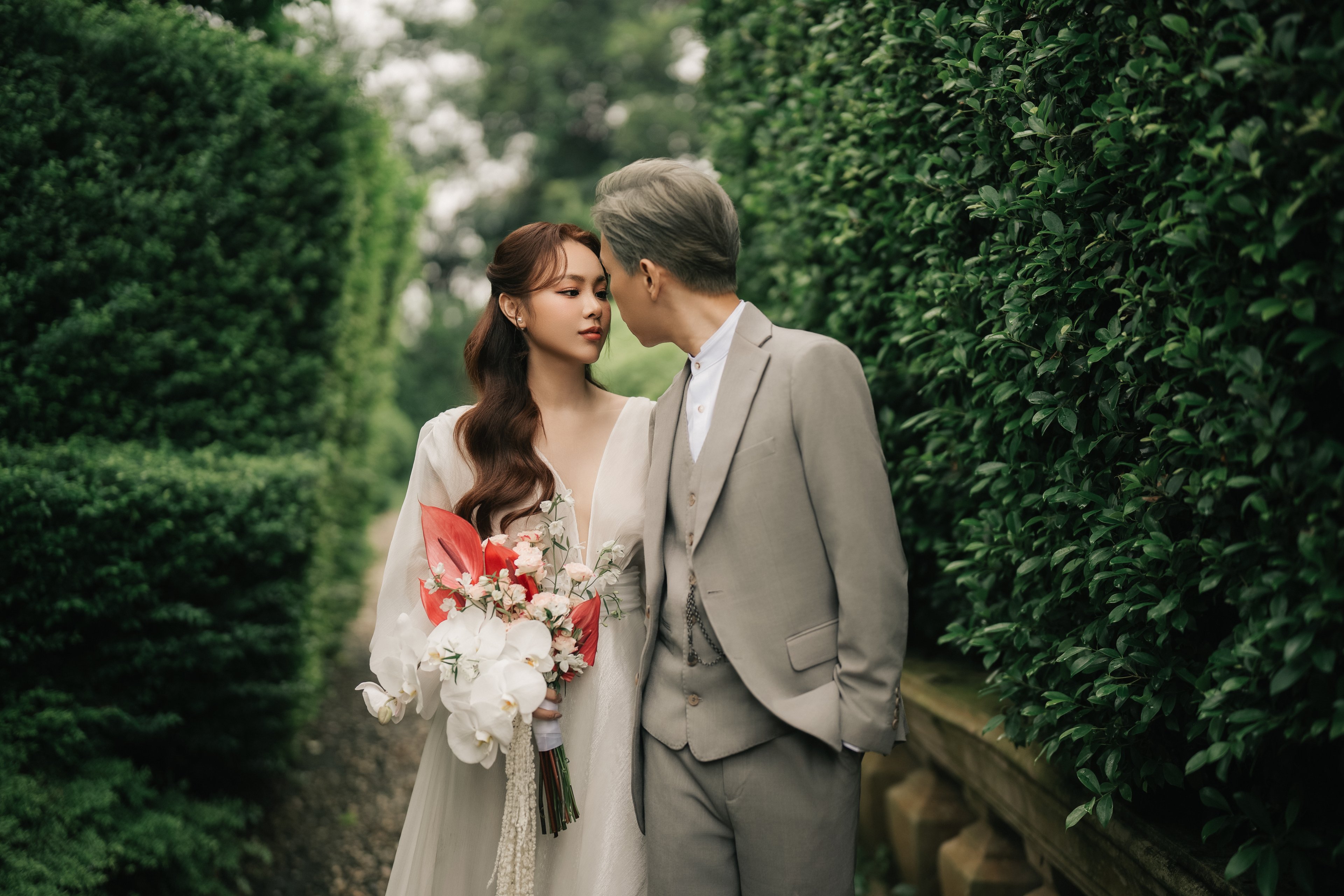 Pre-wedding at the Jardin garden — Pre-wedding, photo 30, Khuất Quang Huy