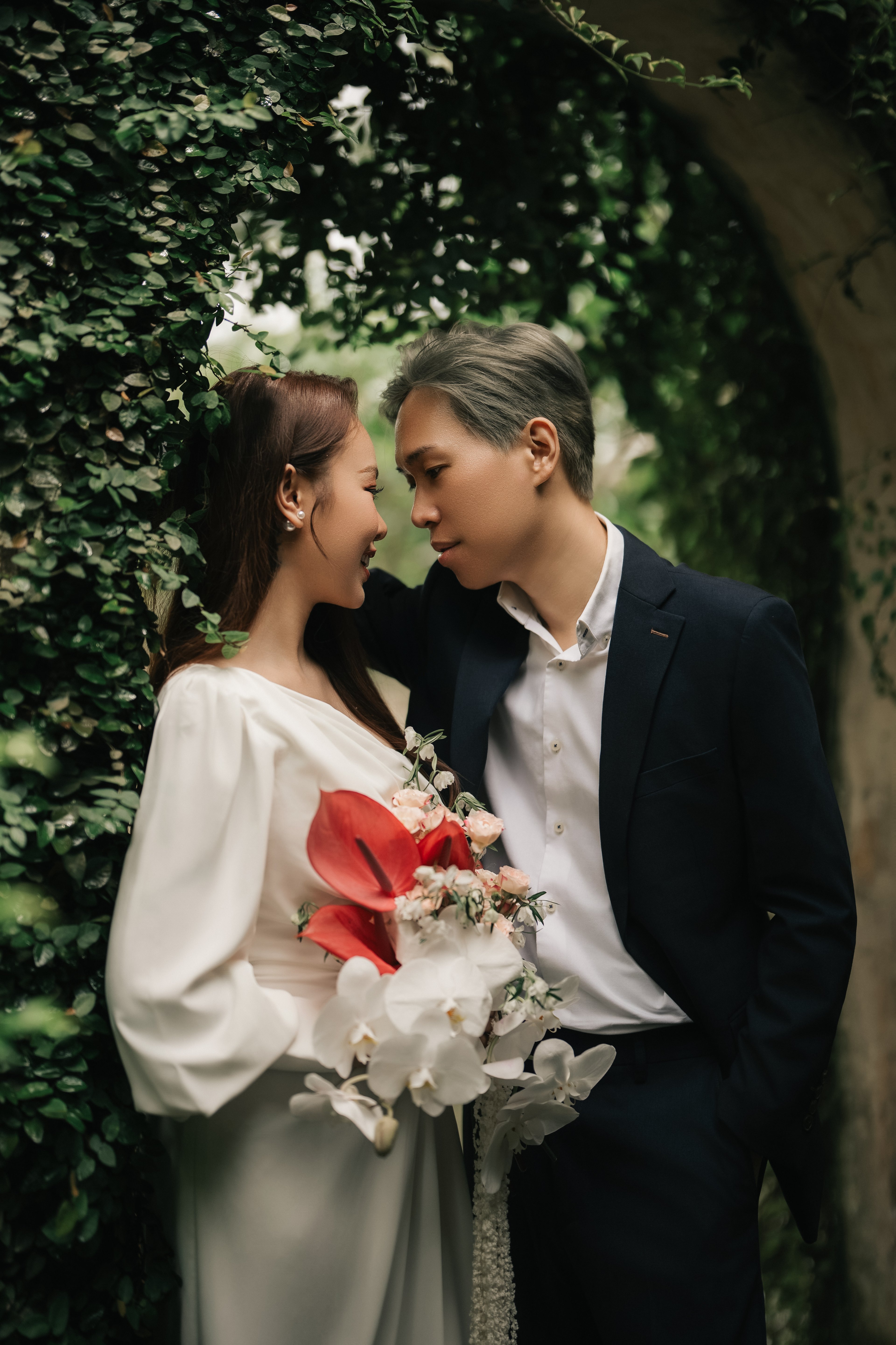 Pre-wedding at the Jardin garden — Pre-wedding, photo 52, Khuất Quang Huy