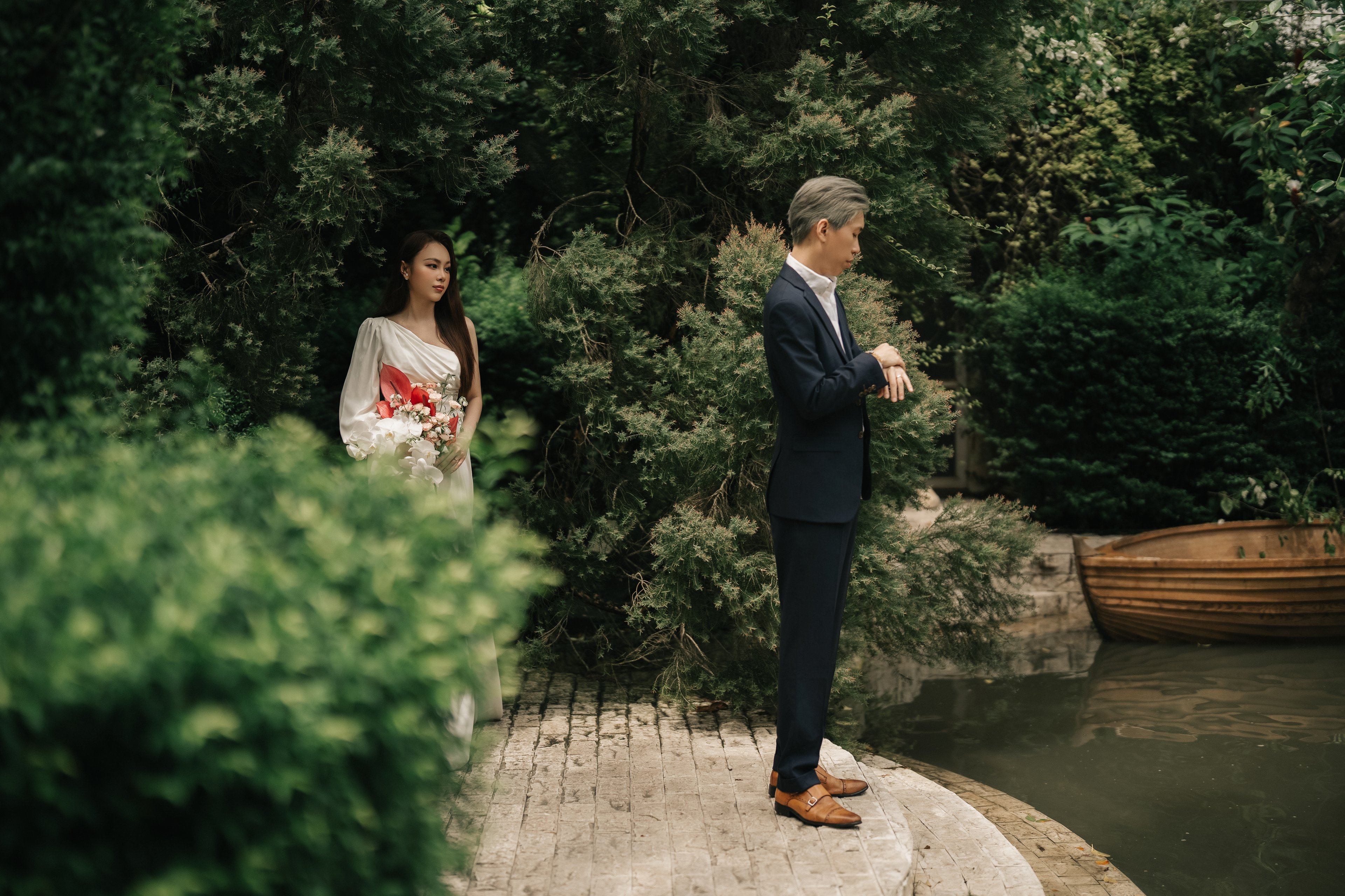 Pre-wedding at the Jardin garden — Pre-wedding, photo 56, Khuất Quang Huy