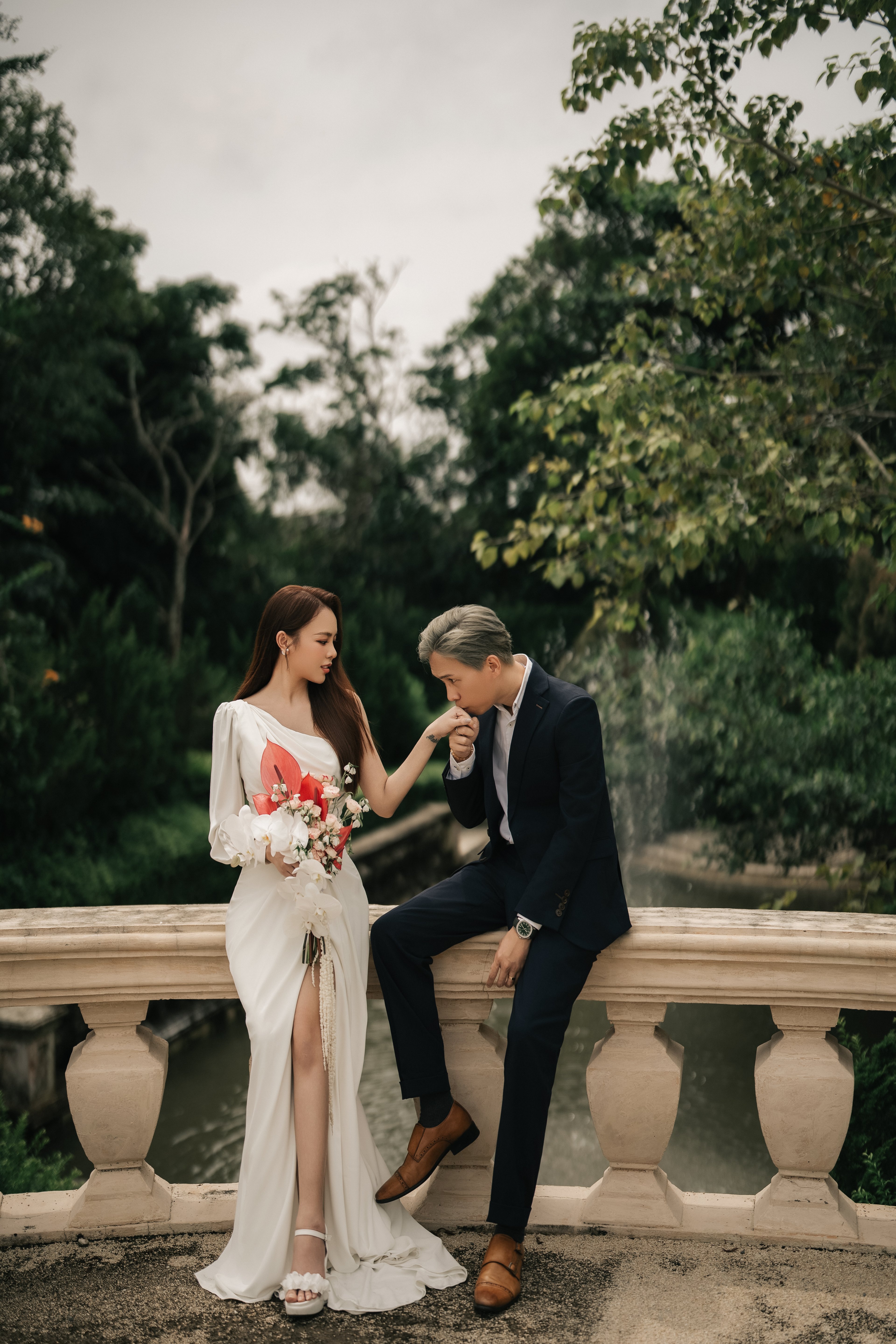 Pre-wedding at the Jardin garden — Pre-wedding, photo 63, Khuất Quang Huy