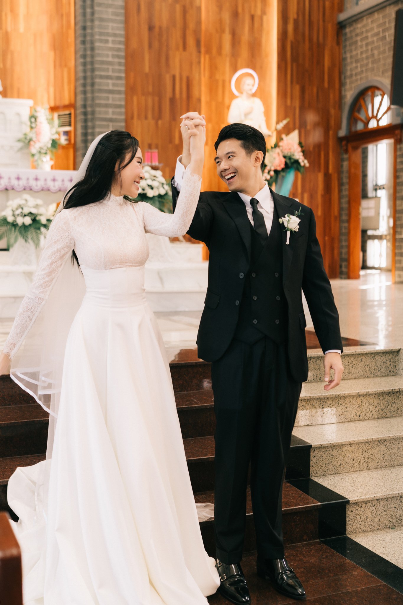 Lễ cưới nhà thờ — Phóng sự ngày cưới, ảnh 37, Khuất Quang Huy